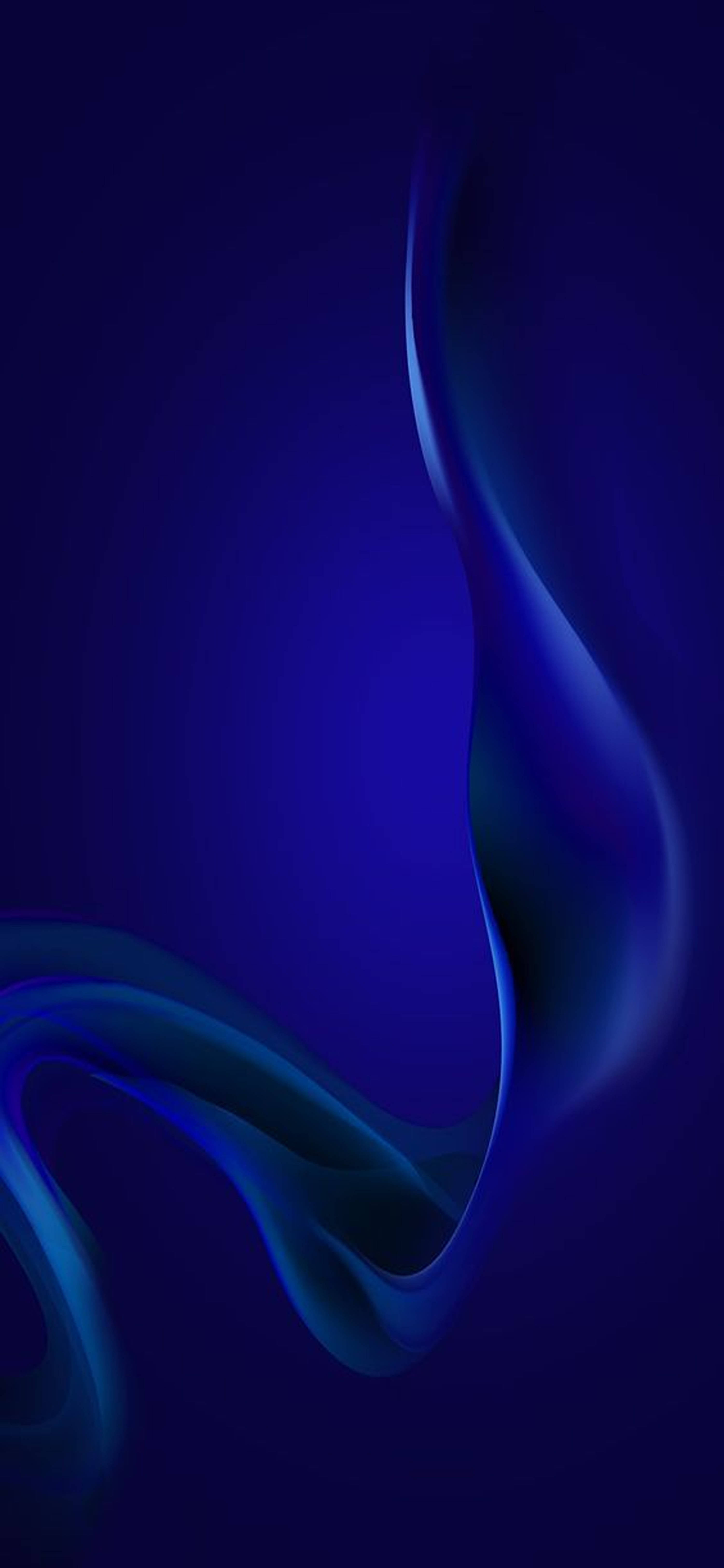 شاہی نیلا ایبسٹریکٹ Redmi Note 9 Pro وال پیپر