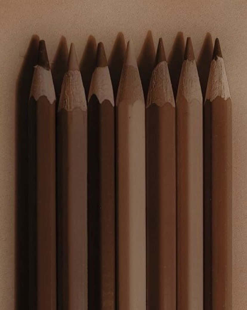 قدرتی خوبصورتی کا لطف اٹھائیں اس جمالیاتی بھورے منظر میں وال پیپر