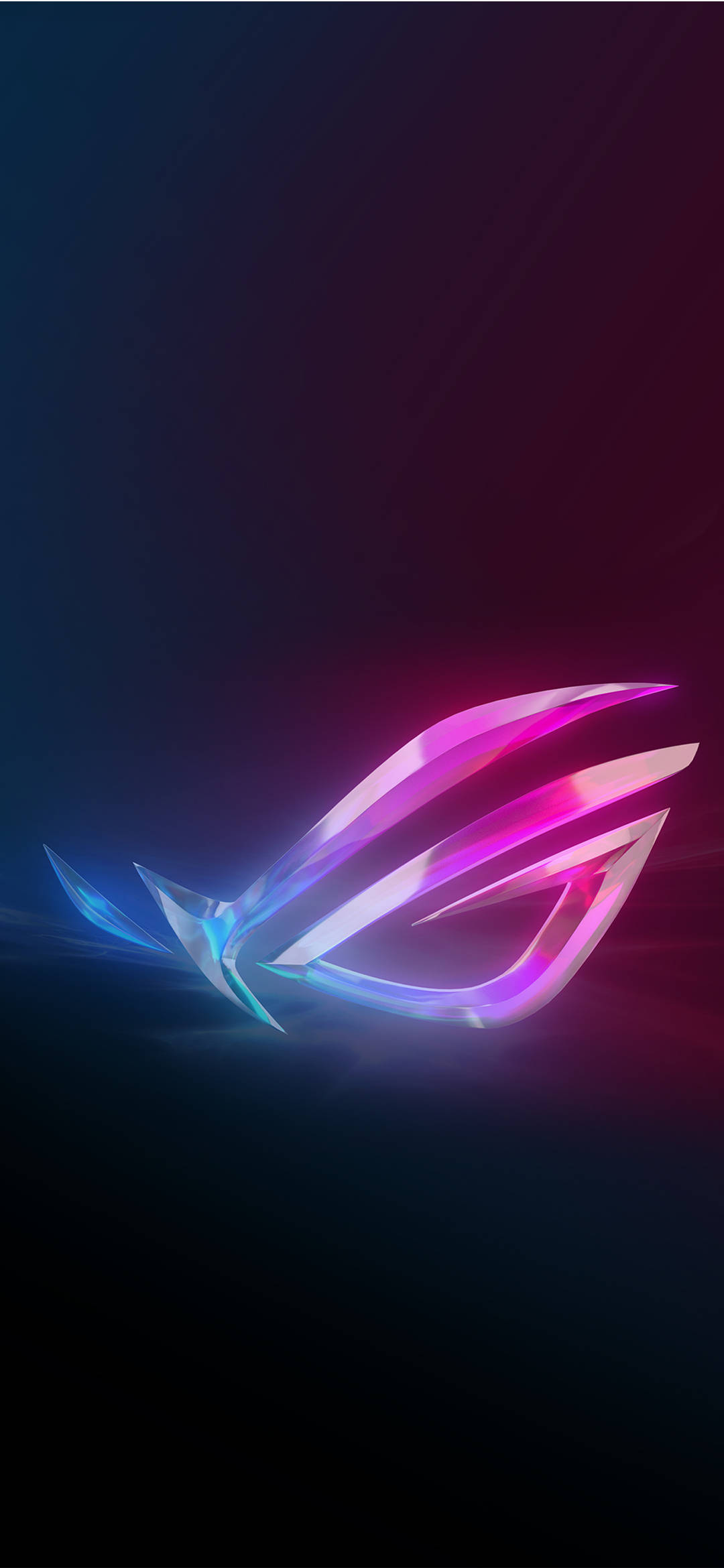 نیلا جامنی Asus ROG فون وال پیپر