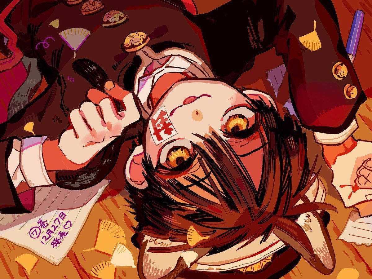 ٹوائلٹ باؤنڈ ہاناکو کن anime سیریز وال پیپر