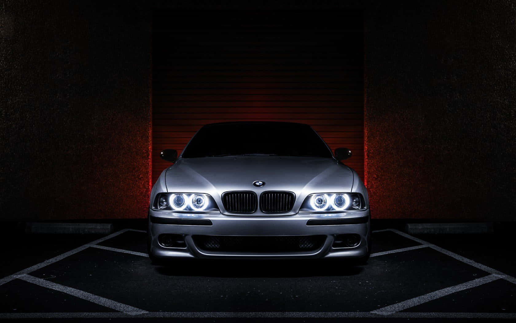 ٹھنڈی سلور BMW وال پیپر