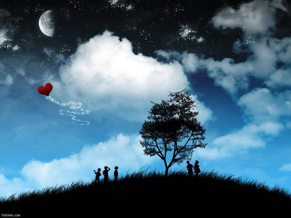 پیار بھلا آسمان وال پیپر