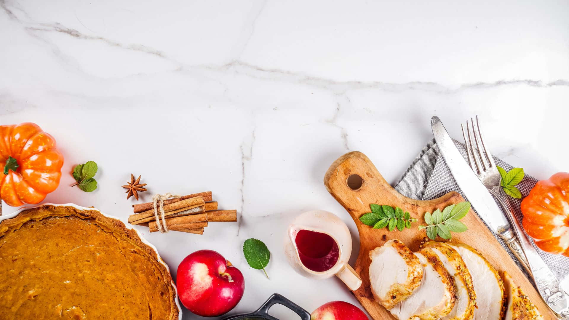 پیارا تھینکس گیونگ پس منظر وال پیپر
