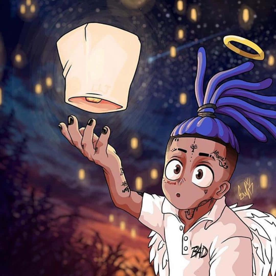 پیارا کارٹون Xxxtentacion PFP وال پیپر