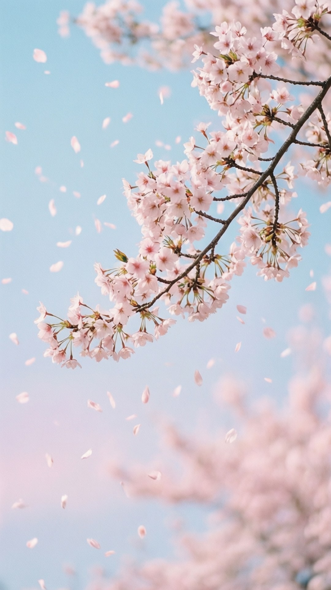 چیری بلاسم اسکائی وال پیپر