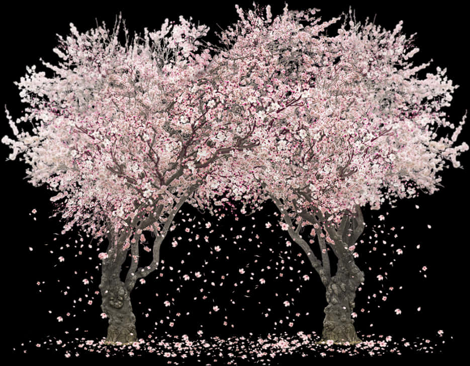 چیری بلاسم کی خوشی وال پیپر
