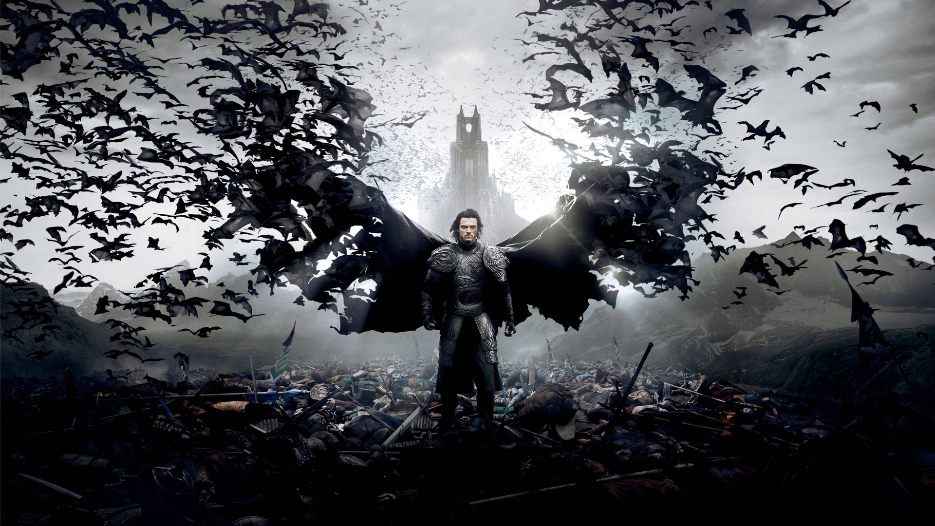 ویمپائر فلم ڈریکولا ان ٹولڈ 4K وال پیپر۔