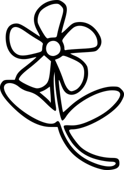 کالے پس منظر میں ایک پھول.JPG وال پیپر