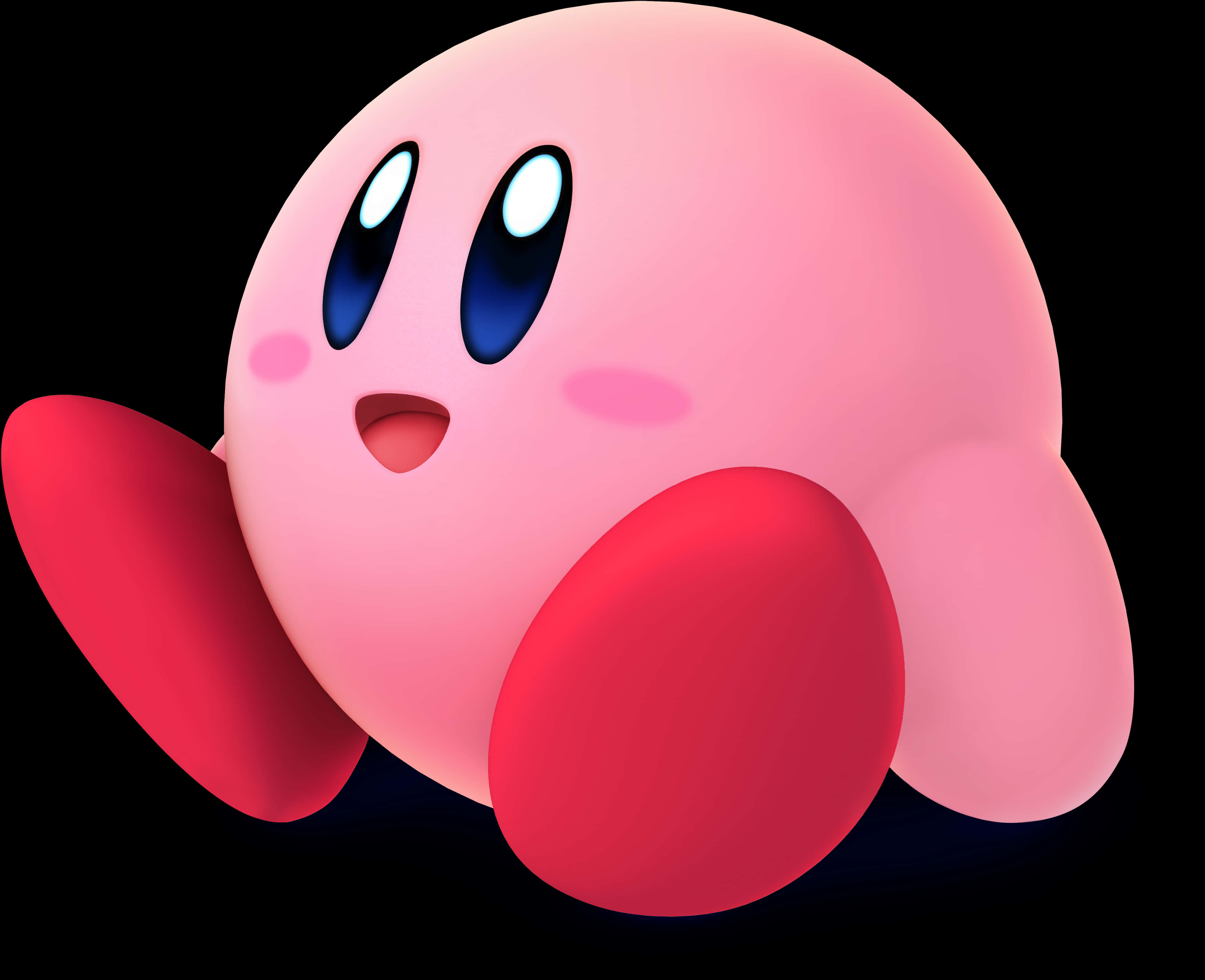 کربی کا مشہور گلابی کردار وال پیپر