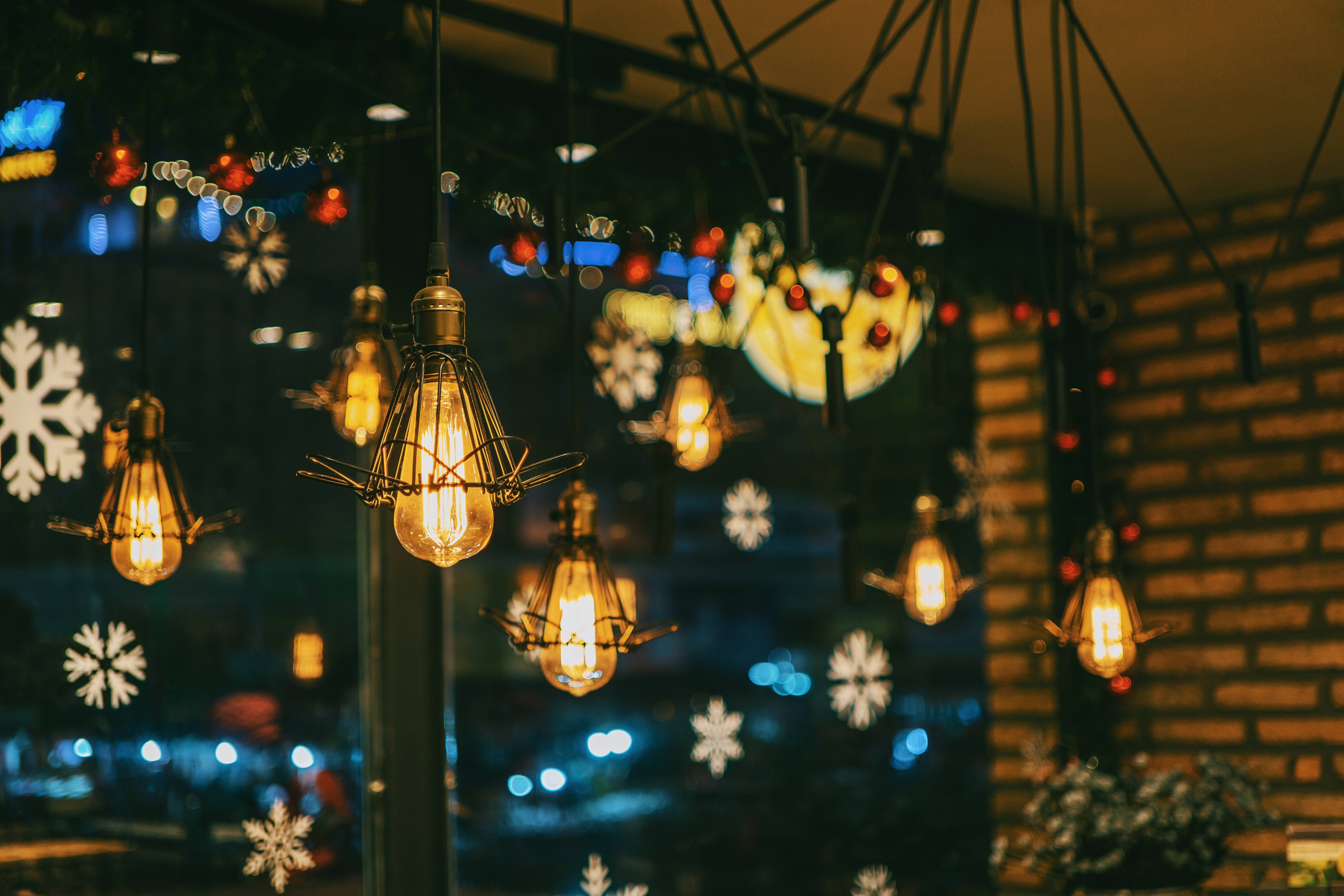 کرسمس کیفے ہائی ریزولوشن وال پیپر