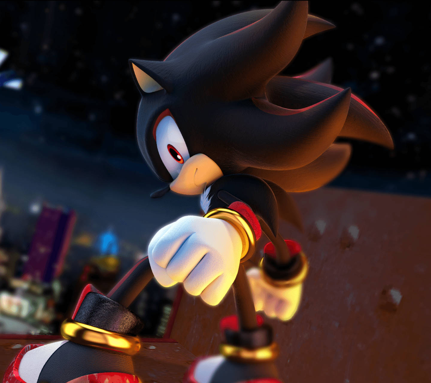 کول شیڈو دی ہیج ہاگ گرافک آرٹ وال پیپر