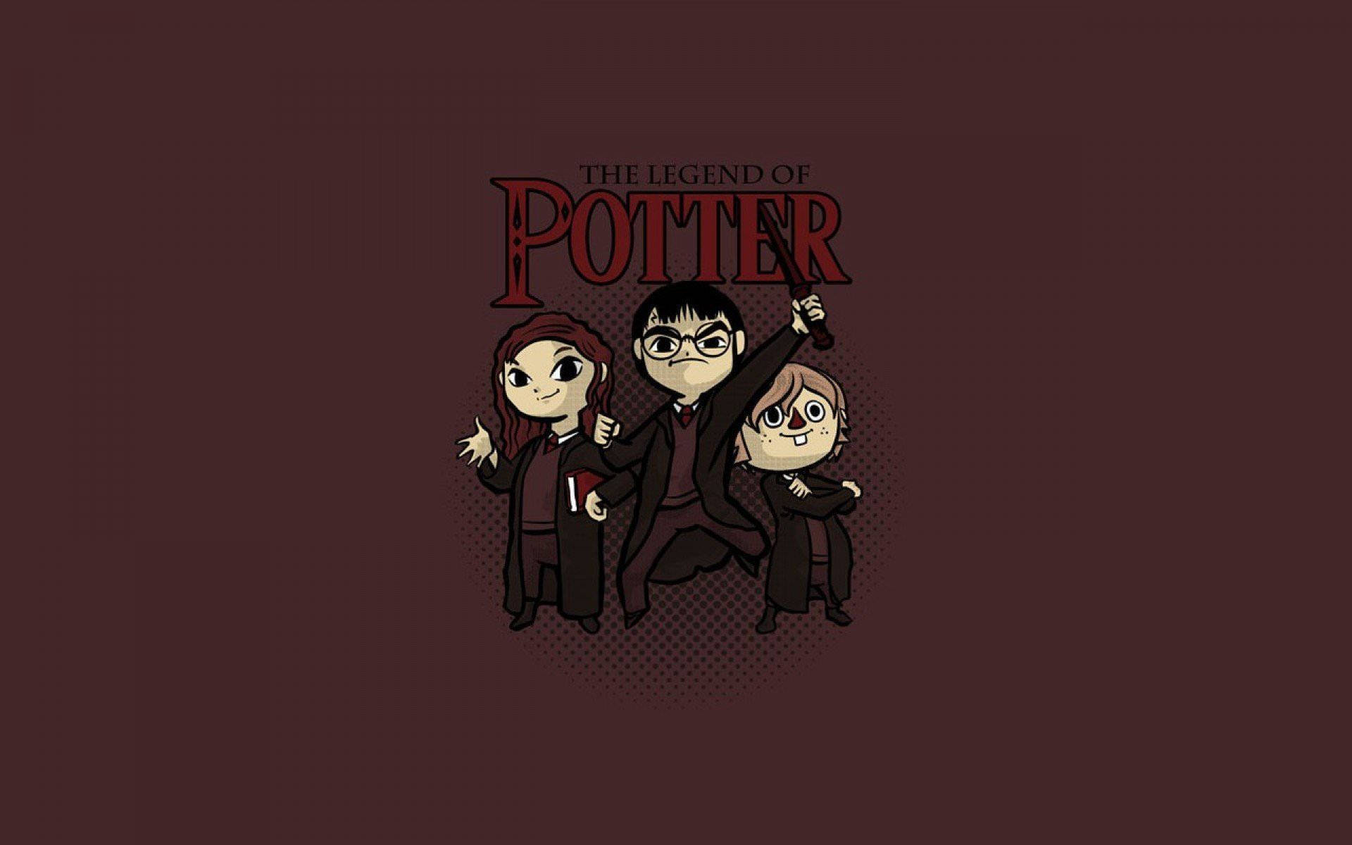 ہیری پوٹر اینیمیٹڈ گولڈن ٹرائیو وال پیپر