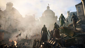 Assassin's Creed Unity Revolution 4K گیمنگ وال پیپر