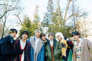 BTS موسم سرما کی جیکٹ 2020 — بی ٹی ایس ایستھیٹک وال پیپر