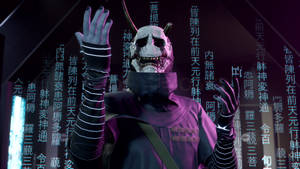 Ghostwire Tokyo Hannya شیطان وال پیپر