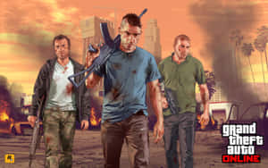 GTA بیک گراؤنڈ — جی ٹی اے وال پیپر