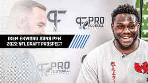Ikem Ekwonu، ایک ابھرتے ہوئے NFL ڈرافٹ امیدوار — فٹ بال وال پیپر