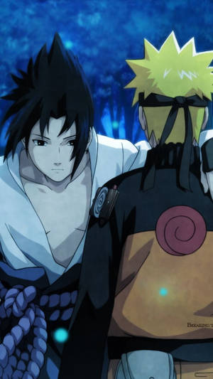 Uchiha Sasuke Naruto آئی فون اینیم — ناروتو شپوڈن وال پیپر