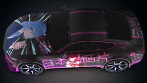 اینیمی کار کی تصویر — Anime car وال پیپر