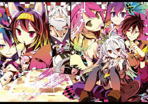 No Game No Life پس منظر — ノーゲーム・ノーライフ وال پیپر