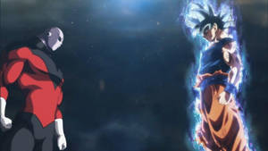 جیرن کا سامنا کرتے ہوئے الٹرا انسٹنٹ گوکو — Ultra Instinct Goku وال پیپر