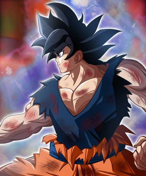 لڑائی کا موقف الٹرا انسٹنٹ گوکو — Ultra Instinct Goku وال پیپر