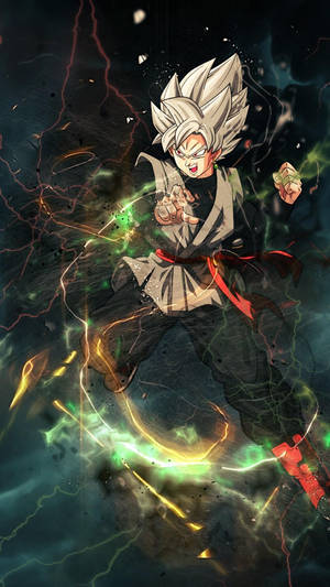 الیکٹرک گوکو بلیک آئی فون — Anime Phone وال پیپر