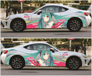 اینیمی کار کی تصاویر — Anime car وال پیپر
