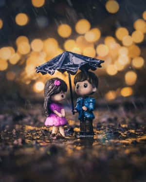 بارش میں جوڑے کی تصاویر