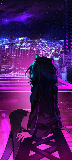 شہر والا اینیمی فون — Anime Phone وال پیپر