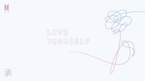 خوبصورت Bts Love Yourself — محبت جمالیاتی متحرک تصویر وال پیپر