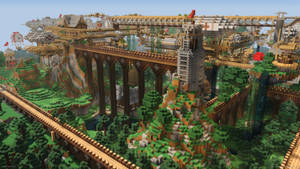 Minecraft عظیم دیوار دنیا والیپپر