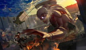 Attack On Titan پس منظر — اٹیک آن ٹائٹن وال پیپر