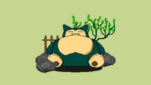 سوتا ہوا سنورلیکس کول پوکیمون — سلیپنگ ڈاگز وال پیپر