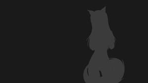 لومڑی لڑکی منیملسٹ anime — بنیاد پرست anime وال پیپر