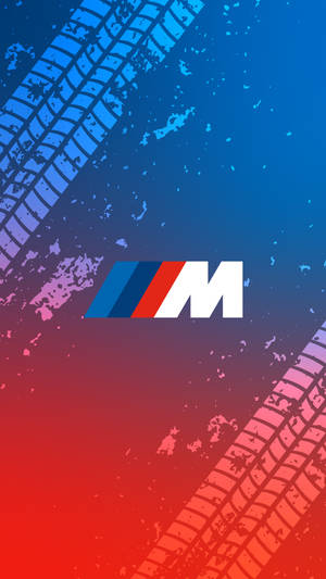 ٹائر کے نشانات BMW M لوگو — بی ایم ڈبلیو وال پیپر