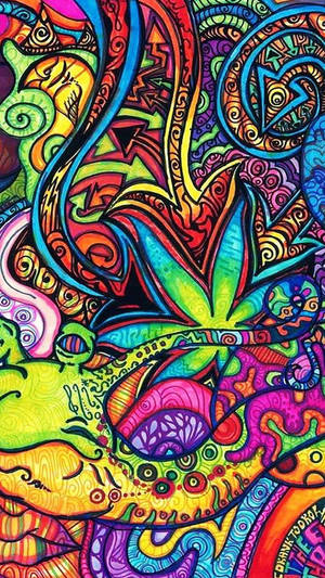ٹرپی فون — Abstract iPhone وال پیپر