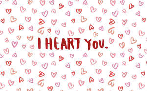 پیارا جمالیاتی I Heart You کمپیوٹر کے لیے