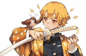 ڈیمن سلیئر زینیتسو چنتارو