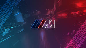 کاروں کے ٹائروں کے نشانات BMW M لوگو — بی ایم ڈبلیو وال پیپر