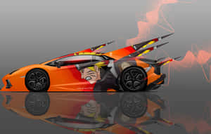 اینیمی کار کی تصاویر — Anime car وال پیپر