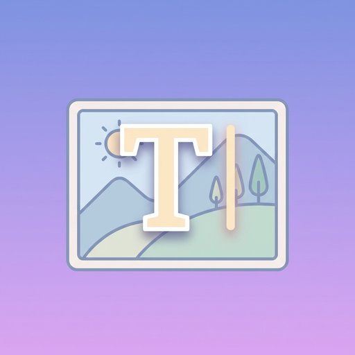 تصویر میں متن شامل کریں | wallpaper image tool preview